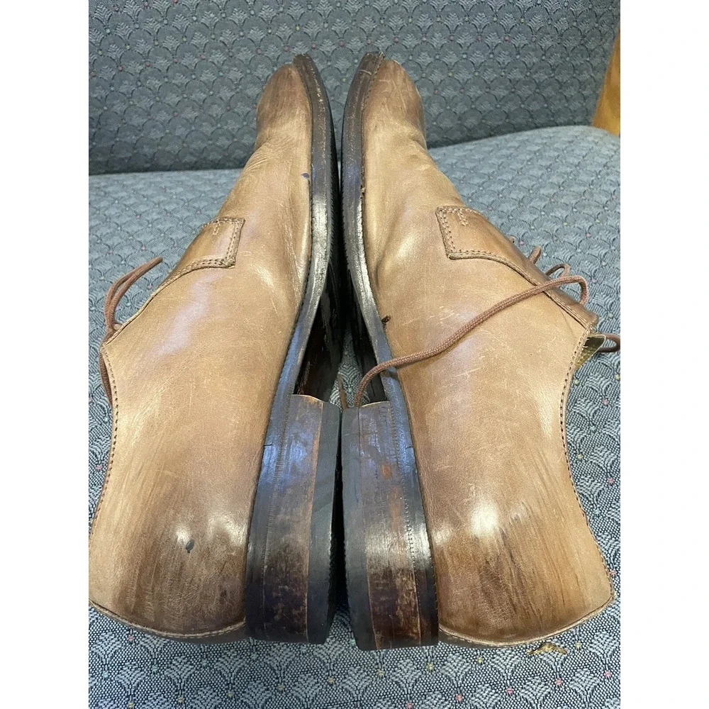 Mercanti Fiorentini Mens Size 8.5 M Wingtip 6881 Brown Mens‎ Dress Shoes